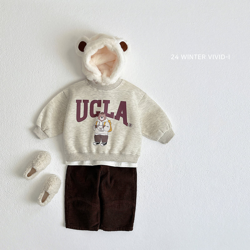 Vivid I - Korean Baby Fashion - #babyoutfit - Bear Hat Muffler - 11