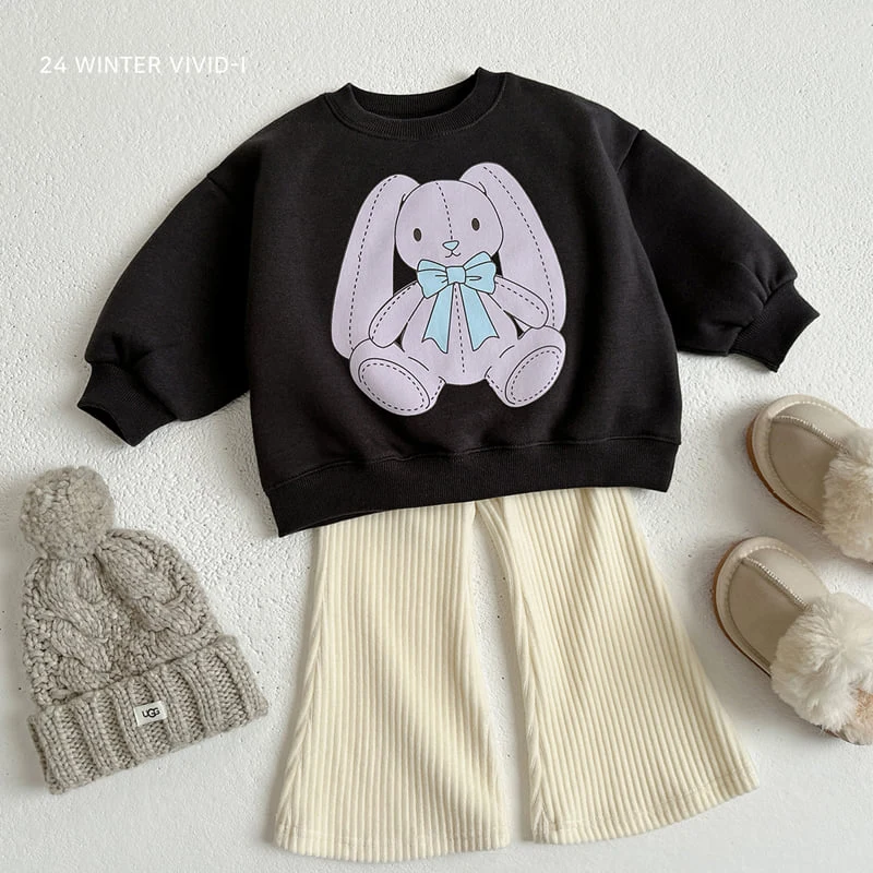 Vivid I - Korean Children Fashion - #Kfashion4kids - Plush Toy Sweatshirts - 8