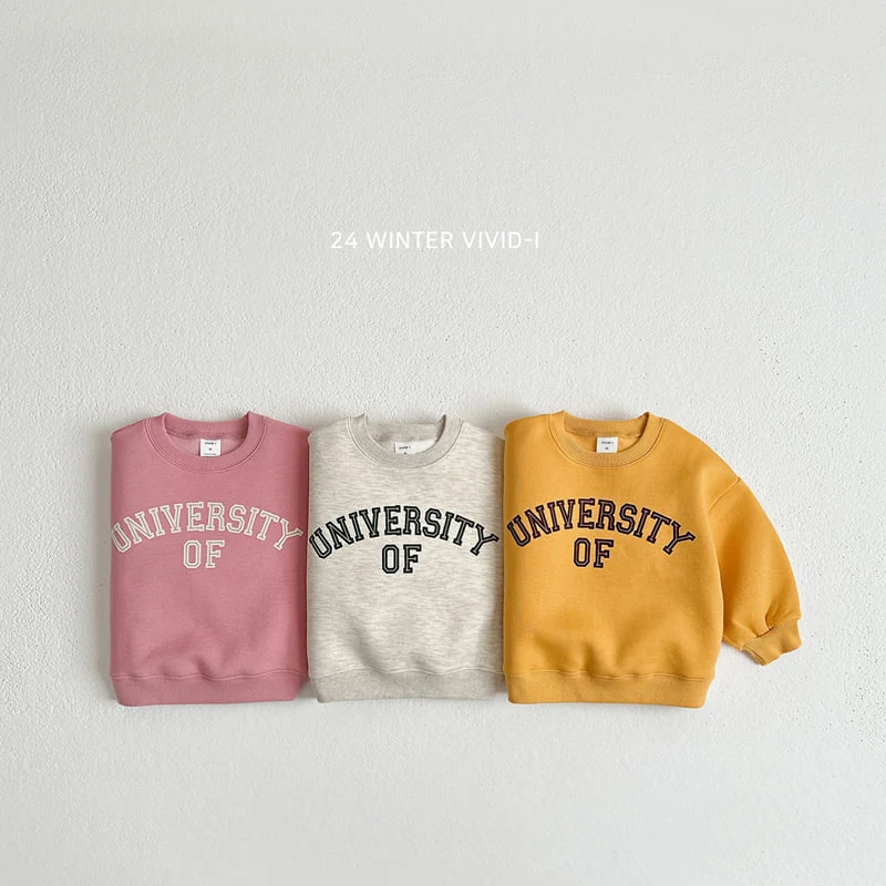 Vivid I - Korean Children Fashion - #Kfashion4kids - University Sweatshirts