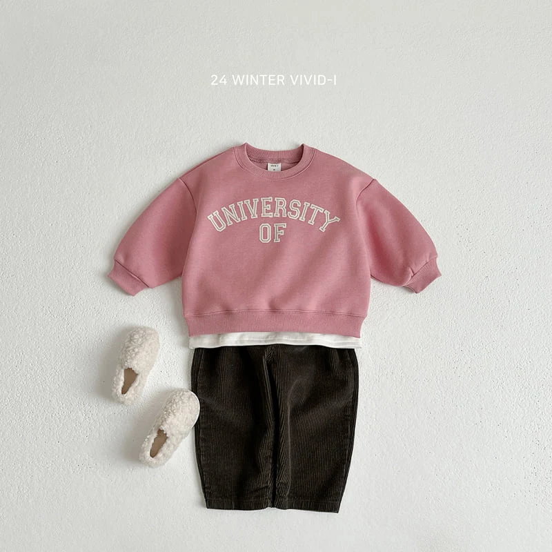 Vivid I - Korean Children Fashion - #childofig - University Sweatshirts - 7