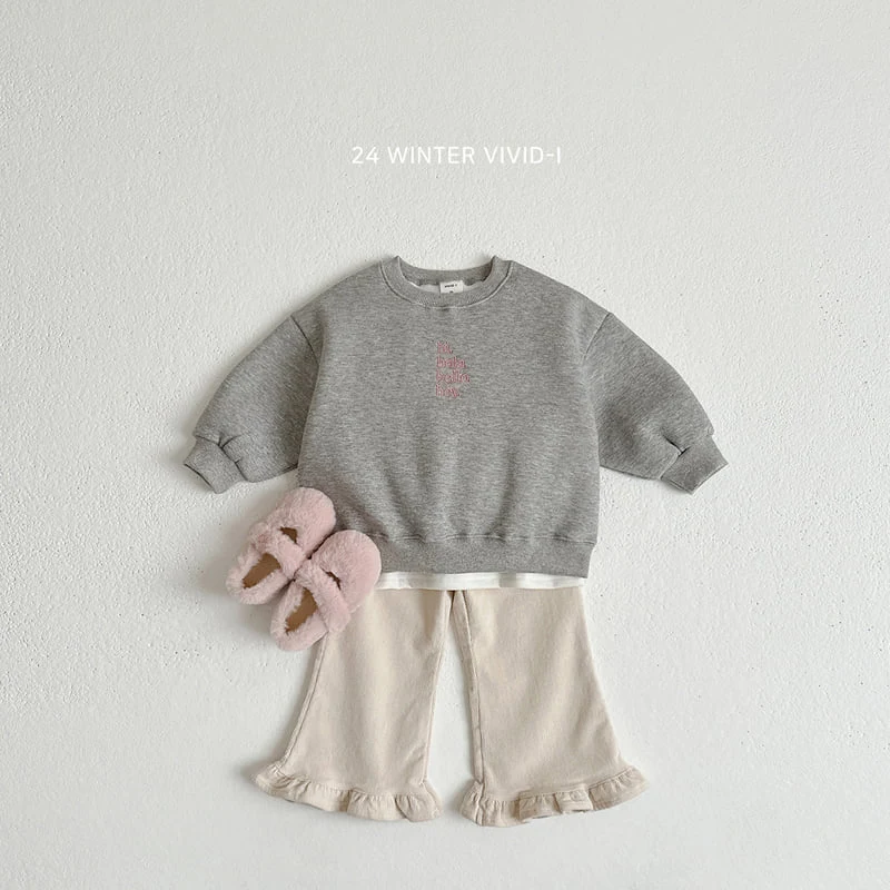 Vivid I - Korean Children Fashion - #childrensboutique - Princess Frill Corduroy Pants - 10