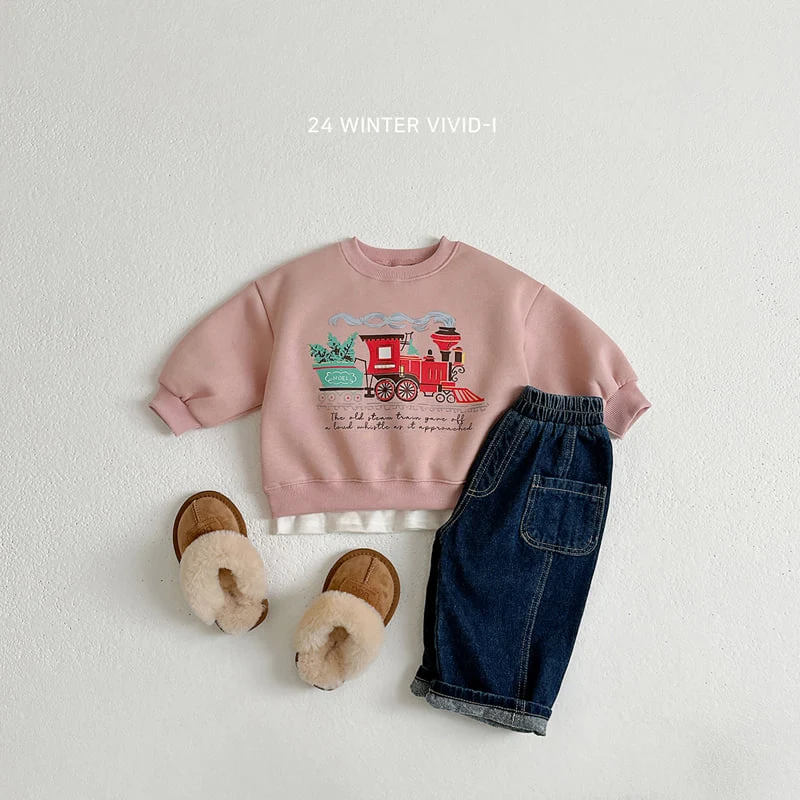 Vivid I - Korean Children Fashion - #childrensboutique - Train Sweatshirts - 9