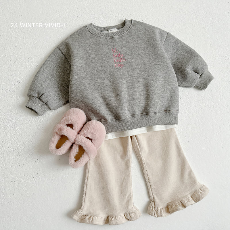 Vivid I - Korean Children Fashion - #designkidswear - Princess Frill Corduroy Pants - 11