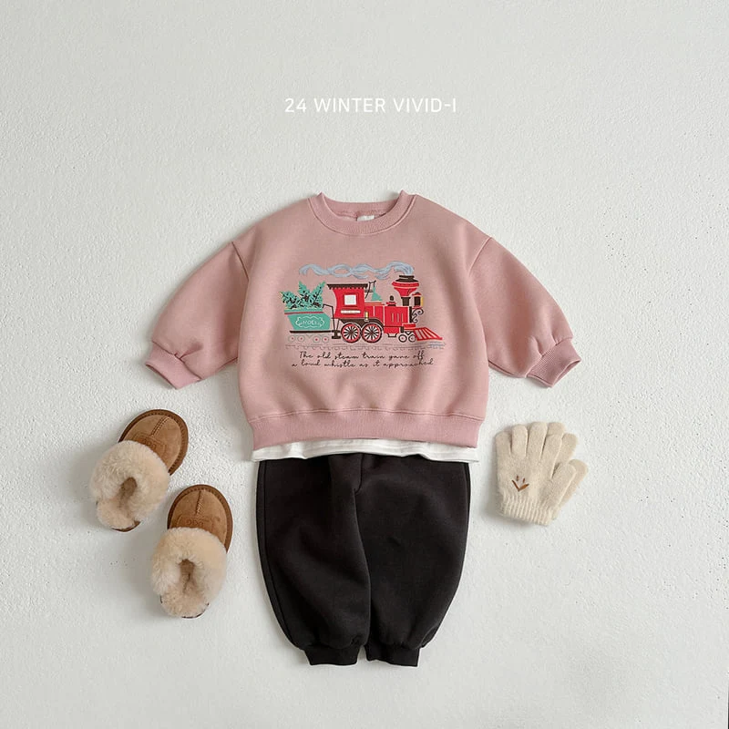 Vivid I - Korean Children Fashion - #designkidswear - Train Sweatshirts - 10