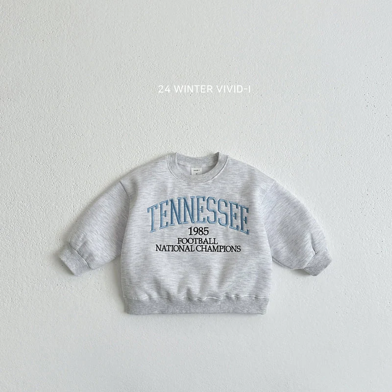 Vivid I - Korean Children Fashion - #designkidswear - Tennessee Embroidery Sweatshirts - 6