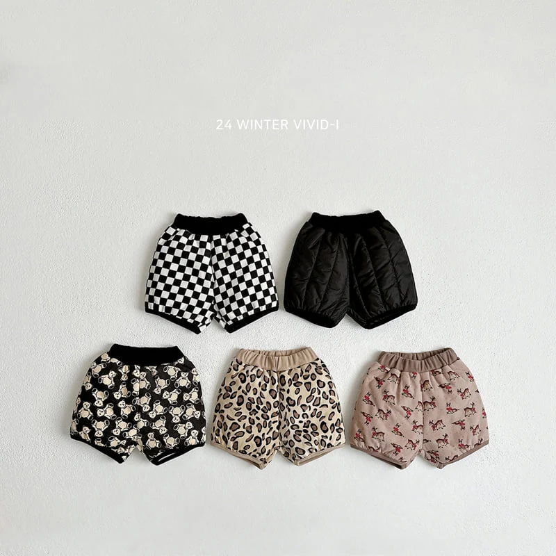 Vivid I - Korean Children Fashion - #discoveringself - Padded Shorts