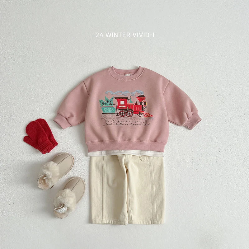 Vivid I - Korean Children Fashion - #discoveringself - Train Sweatshirts - 11