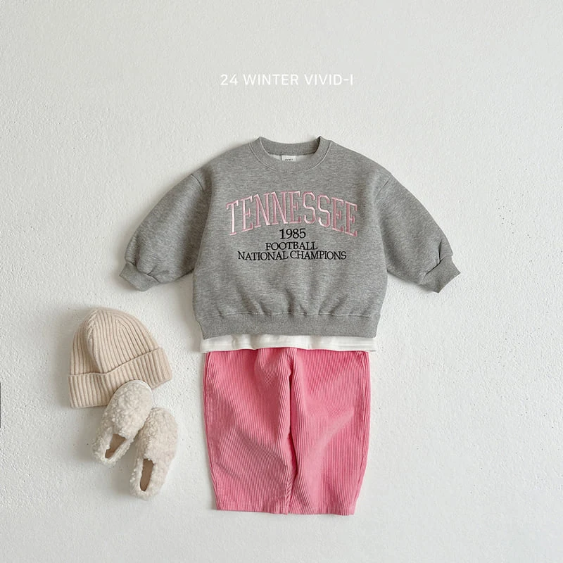 Vivid I - Korean Children Fashion - #fashionkids - Basic Fleece Corduroy Pants - 12