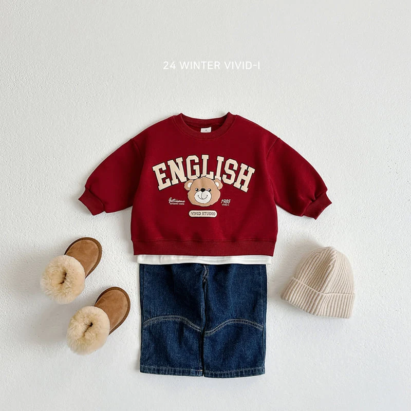 Vivid I - Korean Children Fashion - #fashionkids - 3D Bear Sweatshirts - 12