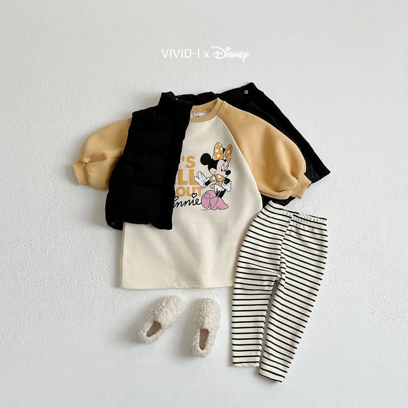 Vivid I - Korean Children Fashion - #kidsshorts - Warm Stripe Leggings - 6