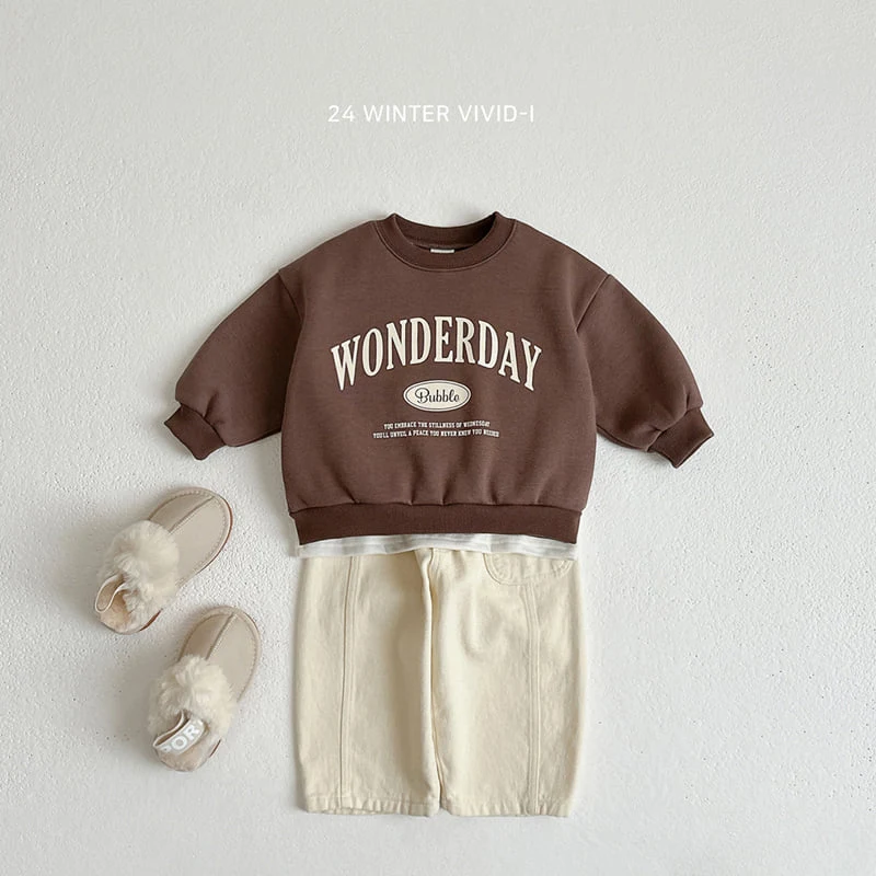 Vivid I - Korean Children Fashion - #kidsstore - Wonder Day Sweatshirts - 12