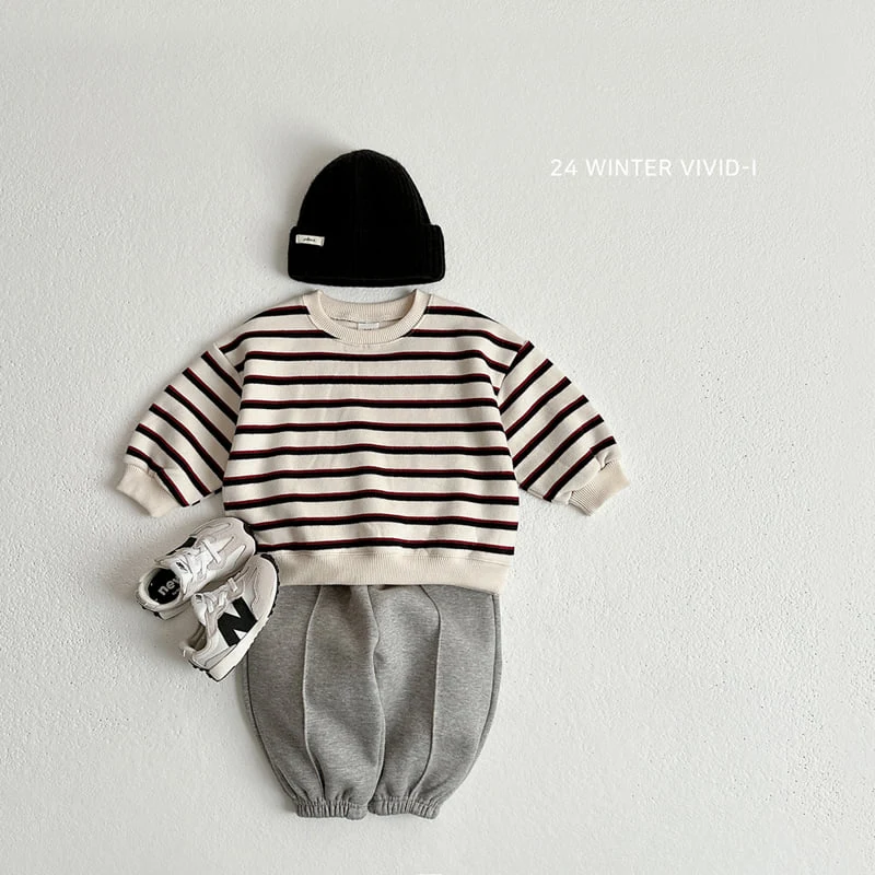 Vivid I - Korean Children Fashion - #littlefashionista - Pintuck Jogger Pants - 8