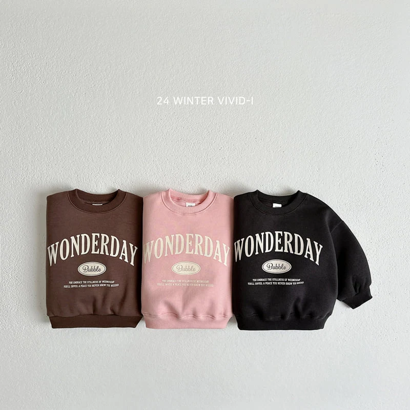 Vivid I - Korean Children Fashion - #littlefashionista - Wonder Day Sweatshirts