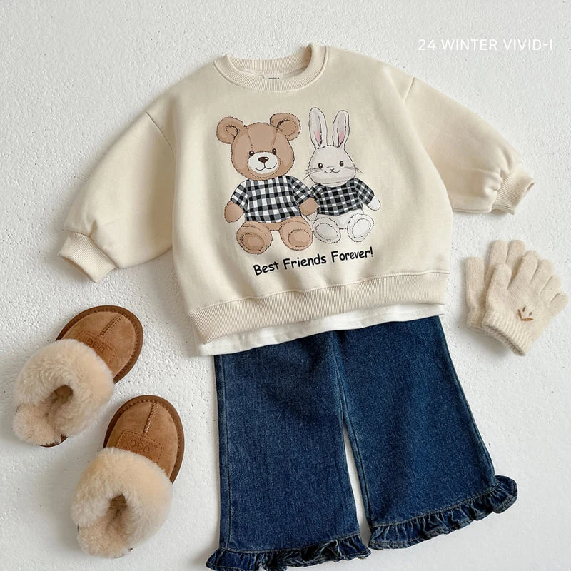 Vivid I - Korean Children Fashion - #magicofchildhood - Princess Frill Jeans - 6