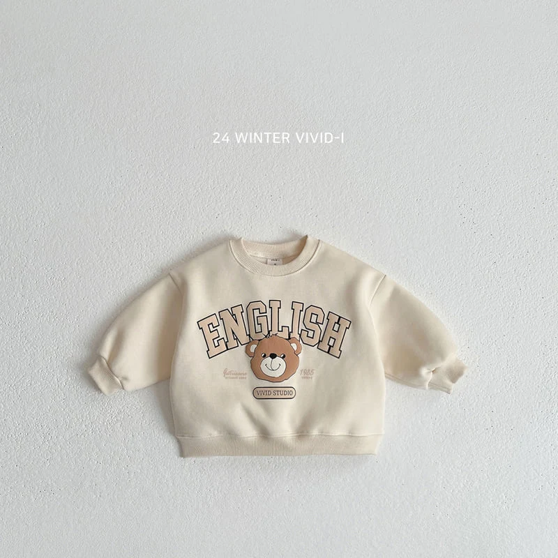 Vivid I - Korean Children Fashion - #littlefashionista - 3D Bear Sweatshirts - 4