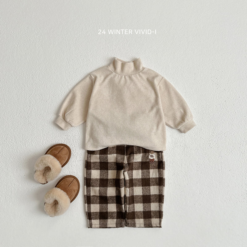 Vivid I - Korean Children Fashion - #magicofchildhood - Loose Fit Turtleneck Tee - 7