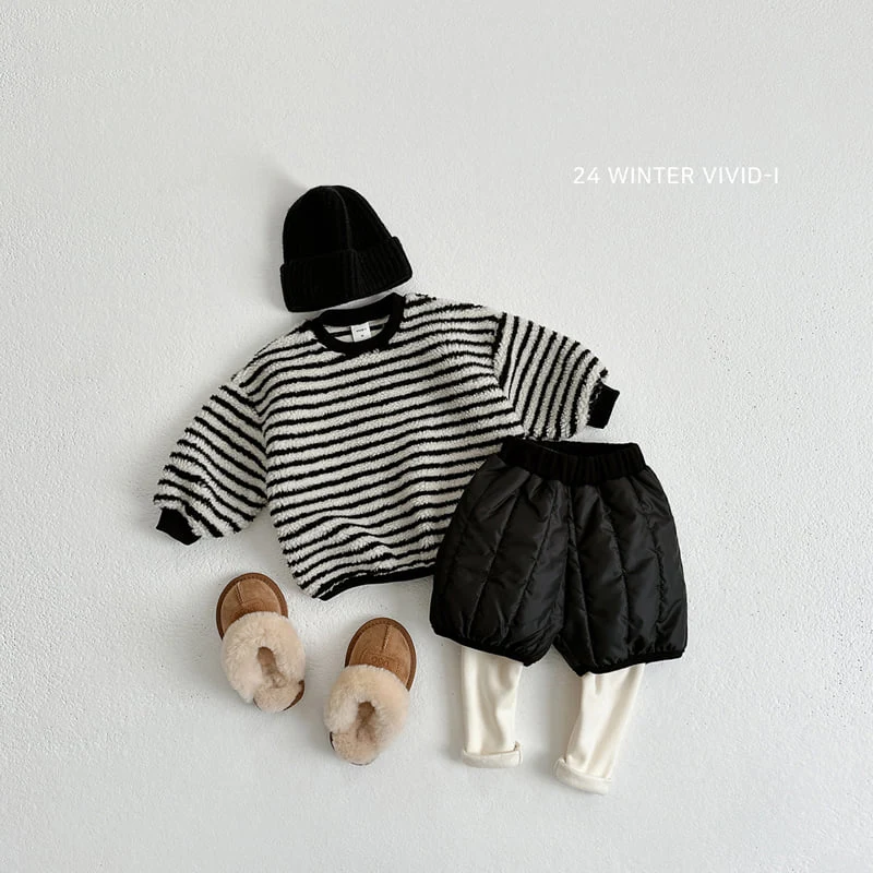 Vivid I - Korean Children Fashion - #minifashionista - Warm Fleece Basic Leggings - 11