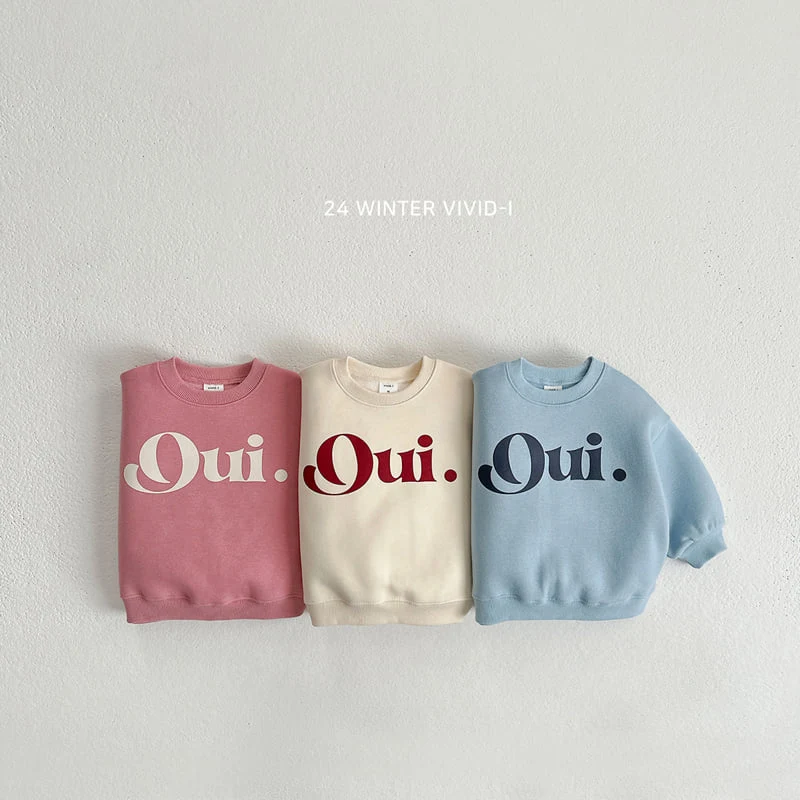 Vivid I - Korean Children Fashion - #minifashionista - OUI Sweatshirts