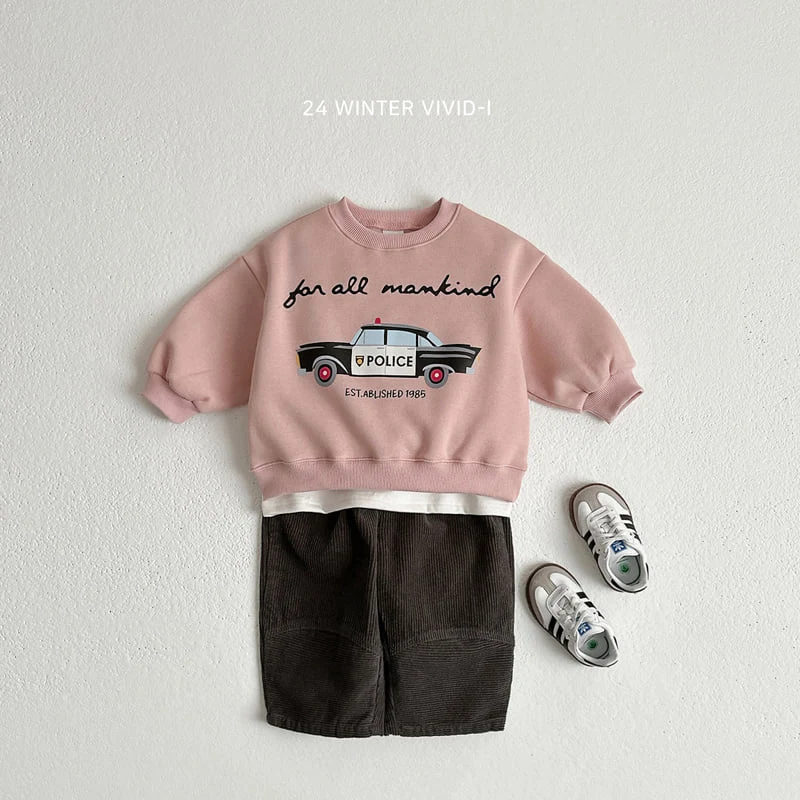 Vivid I - Korean Children Fashion - #minifashionista - Car Sweatshirts - 11