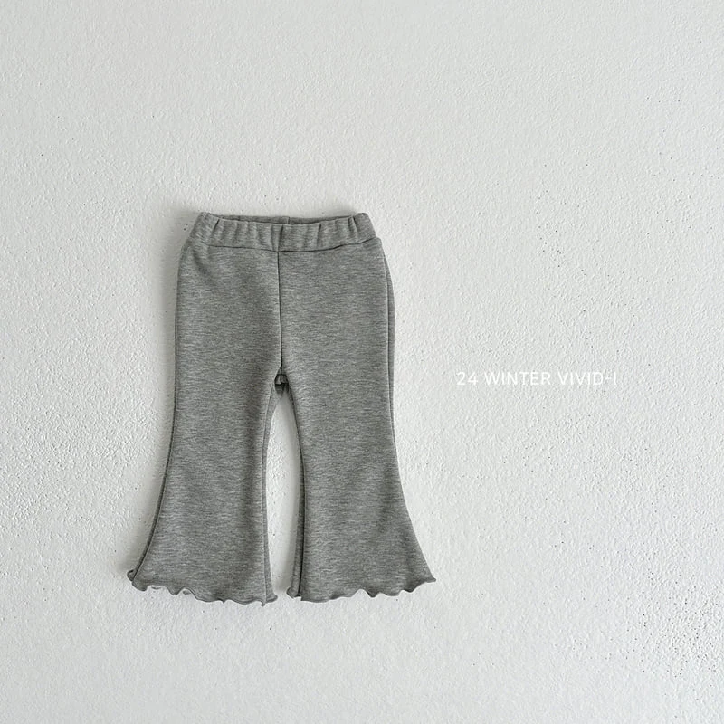 Vivid I - Korean Children Fashion - #prettylittlegirls - Basic Bootcut Pants - 5