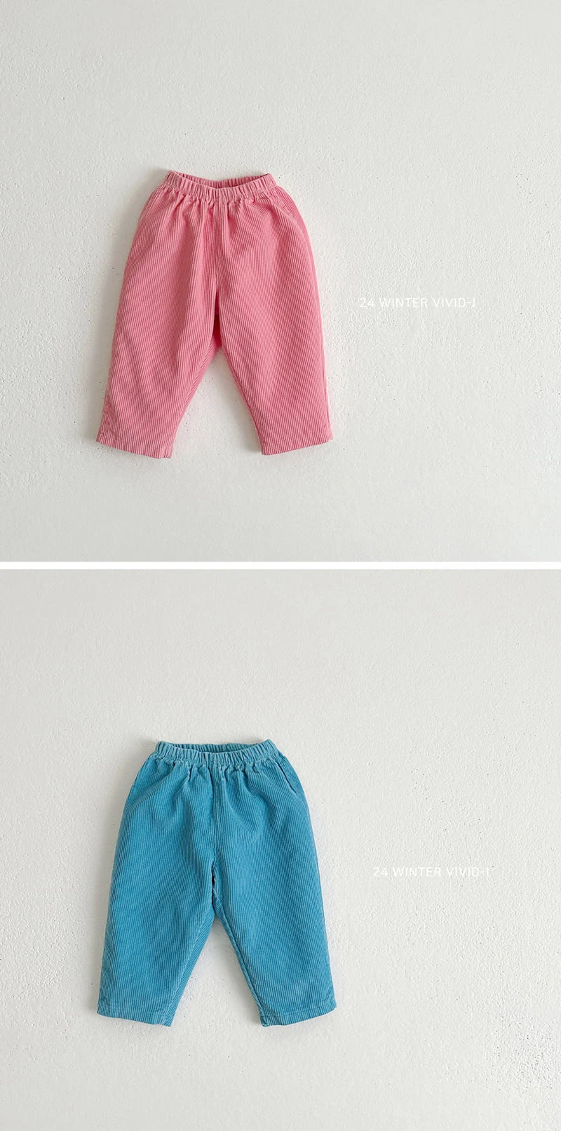 Vivid I - Korean Children Fashion - #minifashionista - Basic Fleece Corduroy Pants - 4