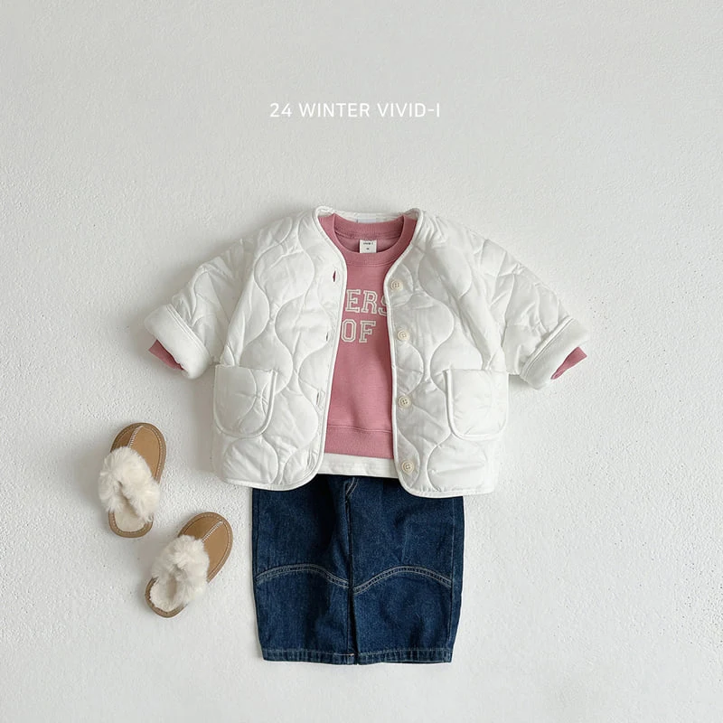 Vivid I - Korean Children Fashion - #prettylittlegirls - Round Denim Pants - 12