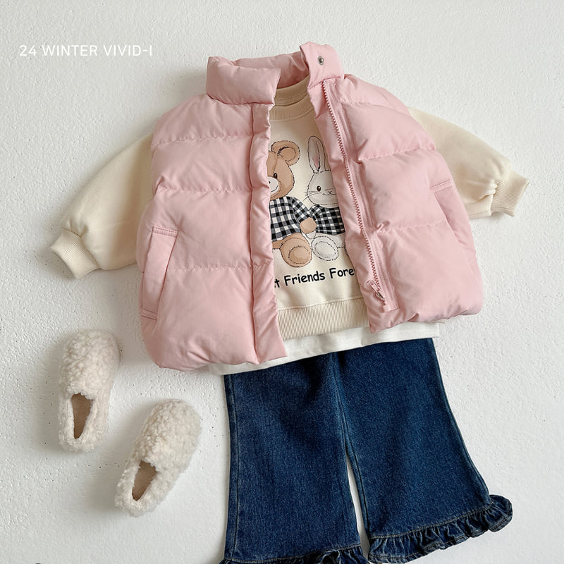 Vivid I - Korean Children Fashion - #prettylittlegirls - Princess Frill Jeans - 8