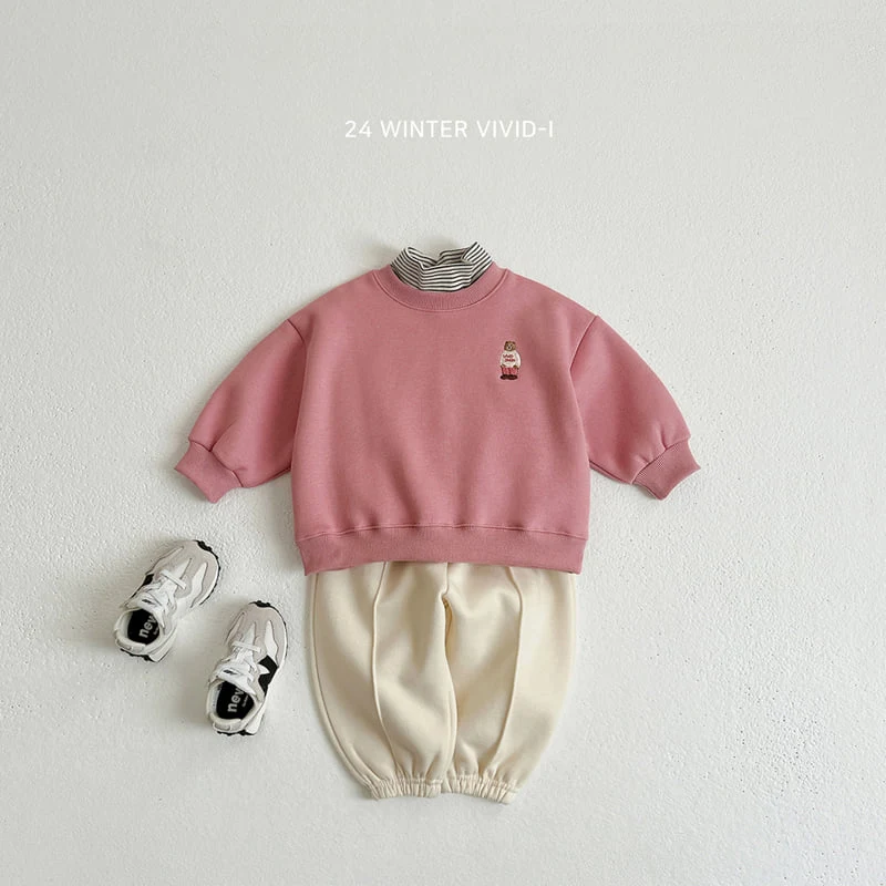 Vivid I - Korean Children Fashion - #prettylittlegirls - Pintuck Jogger Pants - 11