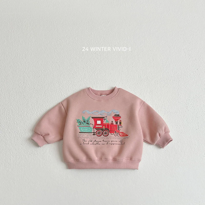 Vivid I - Korean Children Fashion - #minifashionista - Train Sweatshirts - 4