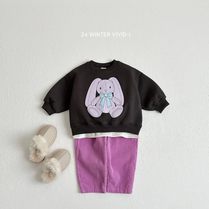 Vivid I - Korean Children Fashion - #prettylittlegirls - Plush Toy Sweatshirts - 12