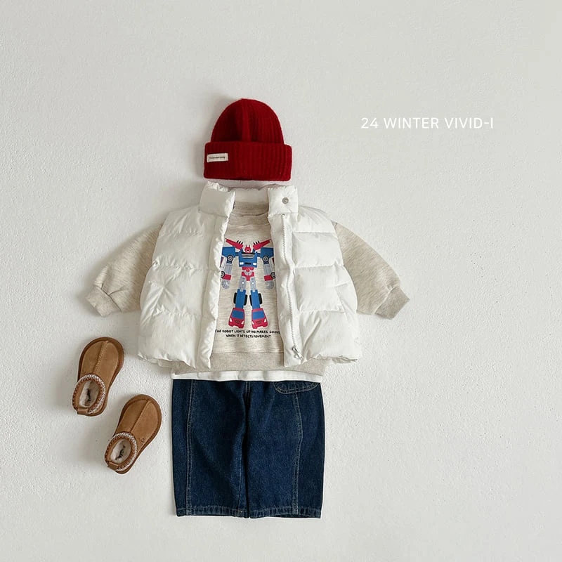 Vivid I - Korean Children Fashion - #prettylittlegirls - Winter Pocket Jeans - 11