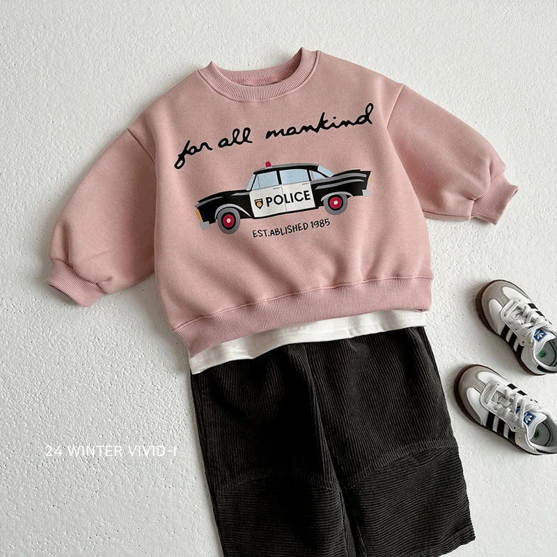 Vivid I - Korean Children Fashion - #prettylittlegirls - Car Sweatshirts - 12