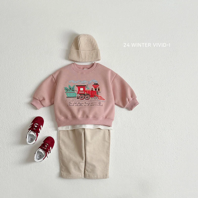 Vivid I - Korean Children Fashion - #stylishchildhood - Train Sweatshirts - 7