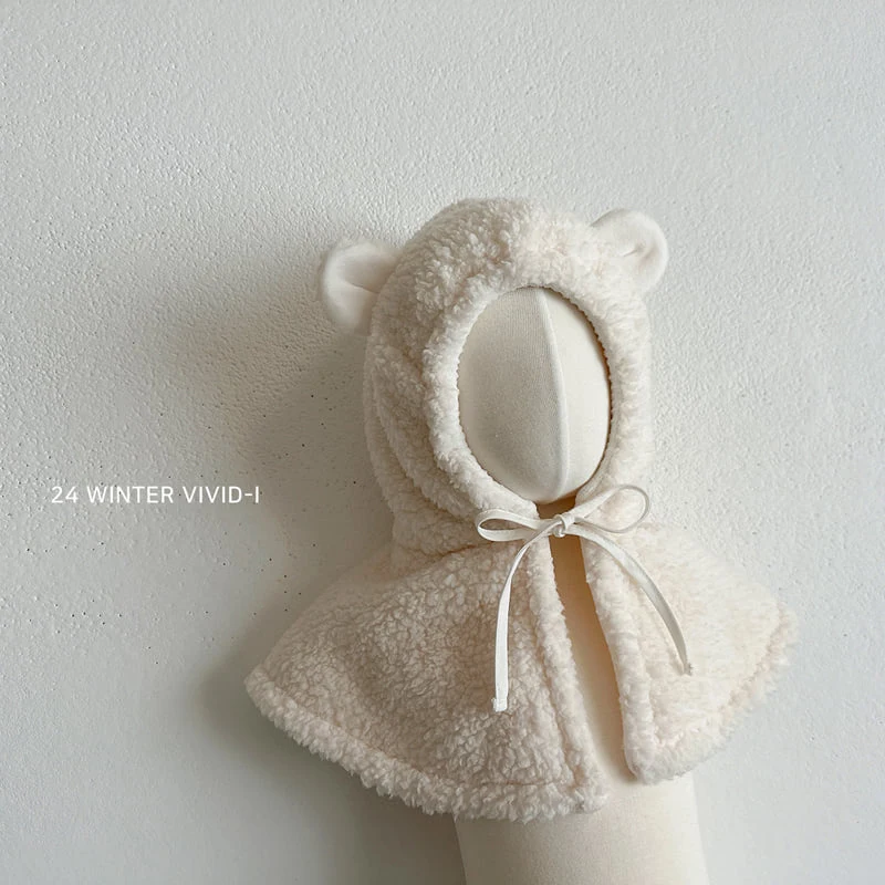 Vivid I - Korean Children Fashion - #toddlerclothing - Bear Cape - 11