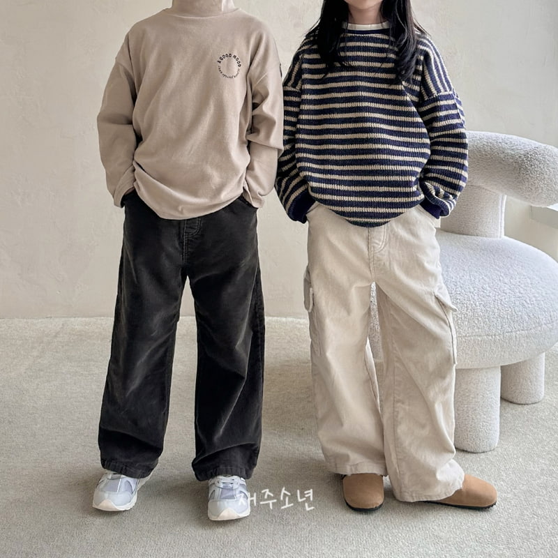 Witty Boy - Korean Children Fashion - #Kfashion4kids - Moment Corduroy Pants - 9