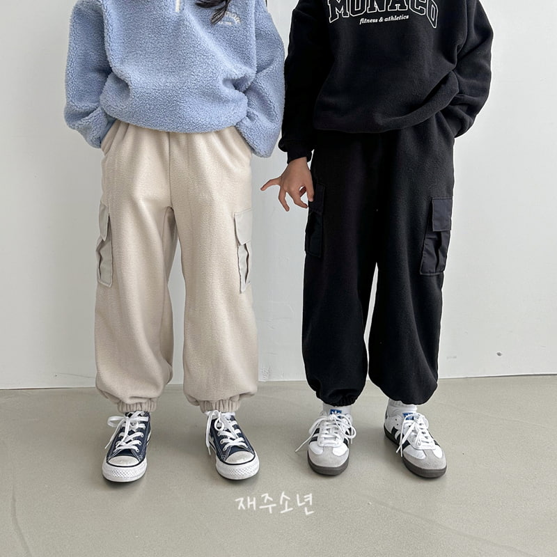 Witty Boy - Korean Children Fashion - #Kfashion4kids - Lego Fleece Pants - 6