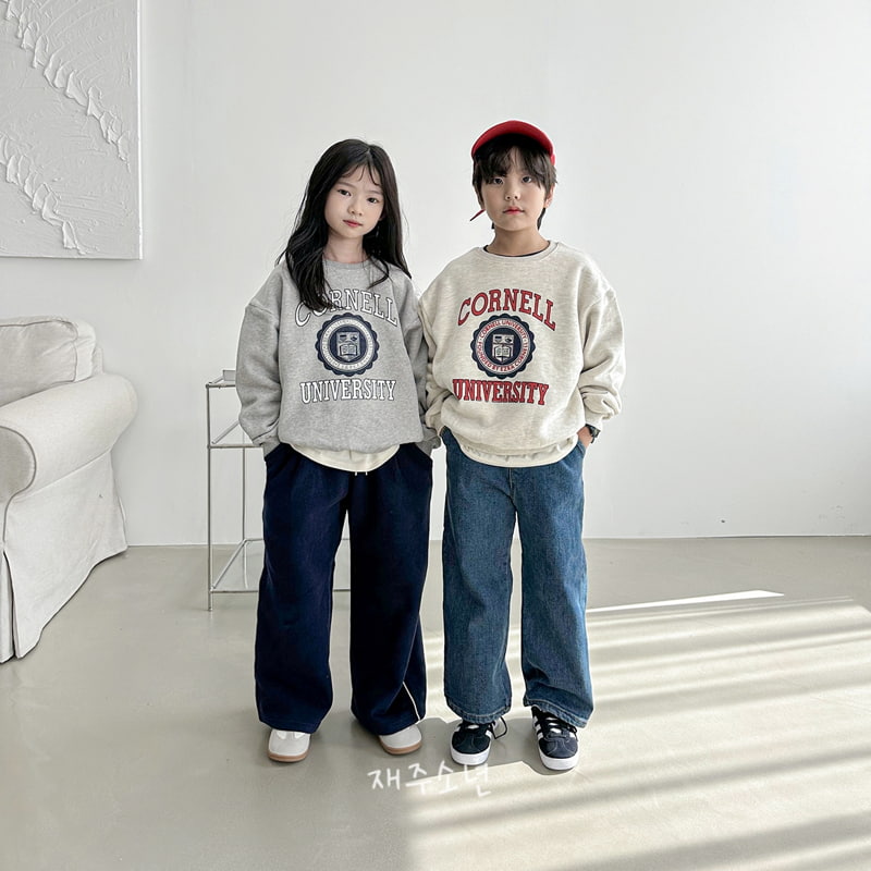 Witty Boy - Korean Children Fashion - #Kfashion4kids - Winter Daily Denim Straight Pants - 8