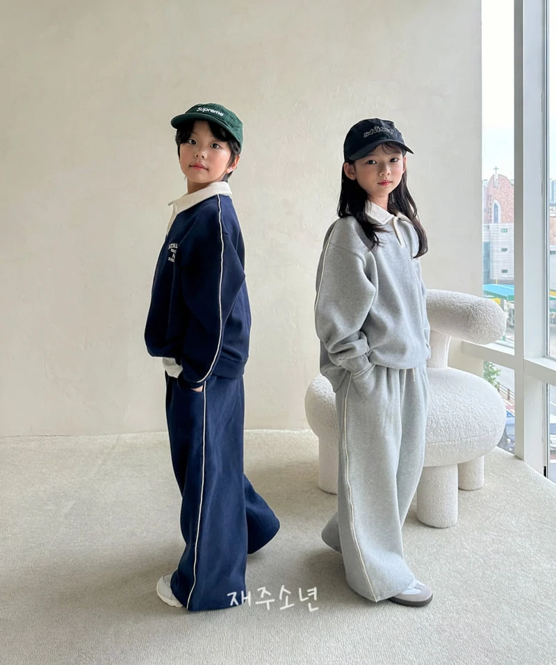 Witty Boy - Korean Children Fashion - #kidzfashiontrend - Addy Line Pants - 4