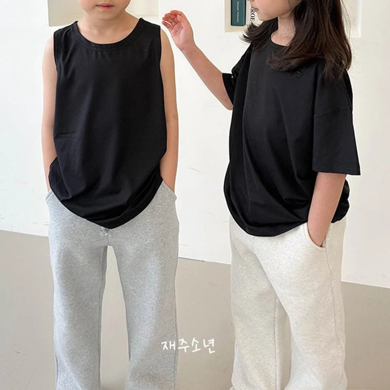 Witty Boy - Korean Children Fashion - #Kfashion4kids - Easy Warm Inner Short Sleeve Tee - 2