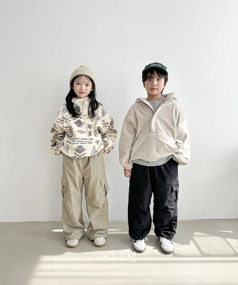 Witty Boy - Korean Children Fashion - #childofig - Signature Cargo Pants - 8