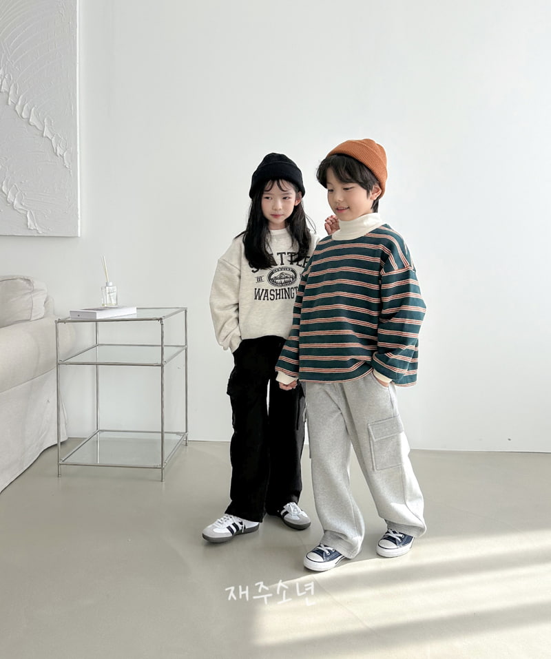 Witty Boy - Korean Children Fashion - #childofig - Crew Cargo Pants - 6