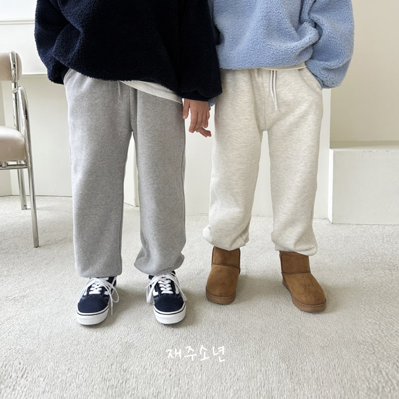 Witty Boy - Korean Children Fashion - #childofig - Uni Jogger Pants - 2