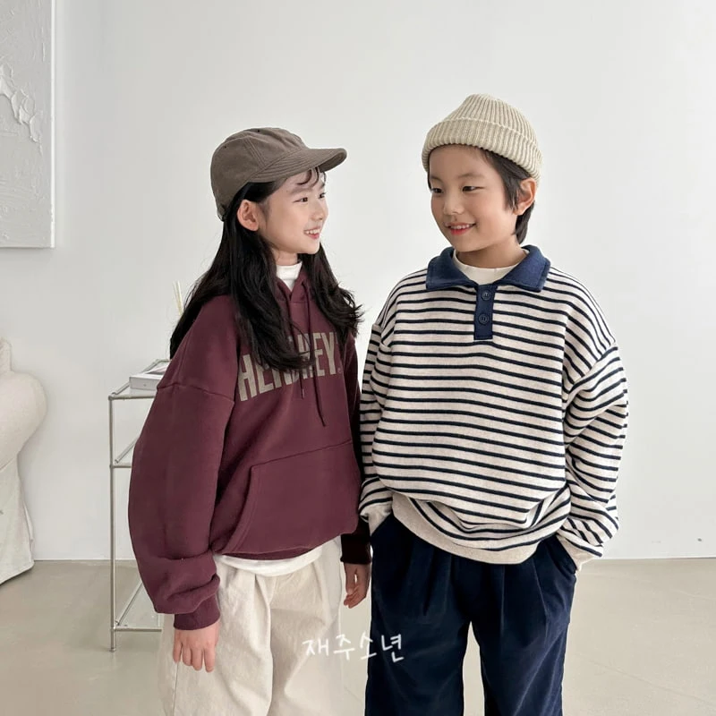 Witty Boy - Korean Children Fashion - #childofig - Ivy Sweatshirt - 11