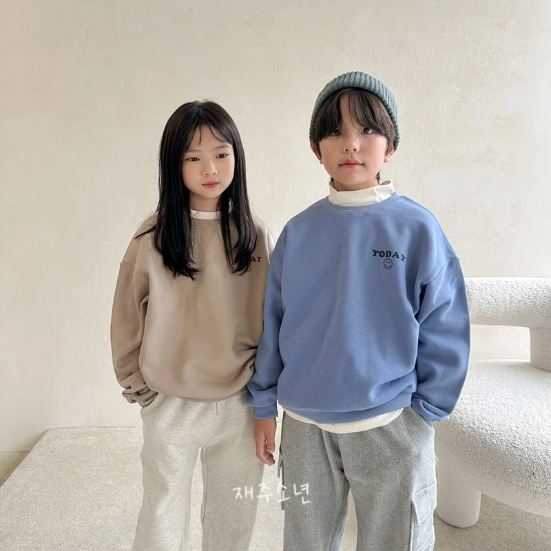 Witty Boy - Korean Children Fashion - #designkidswear - To You Sweatshirt - 7