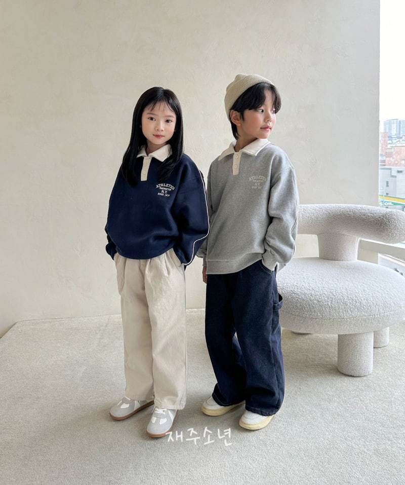 Witty Boy - Korean Children Fashion - #childrensboutique - Hip Carpenter Pants - 4