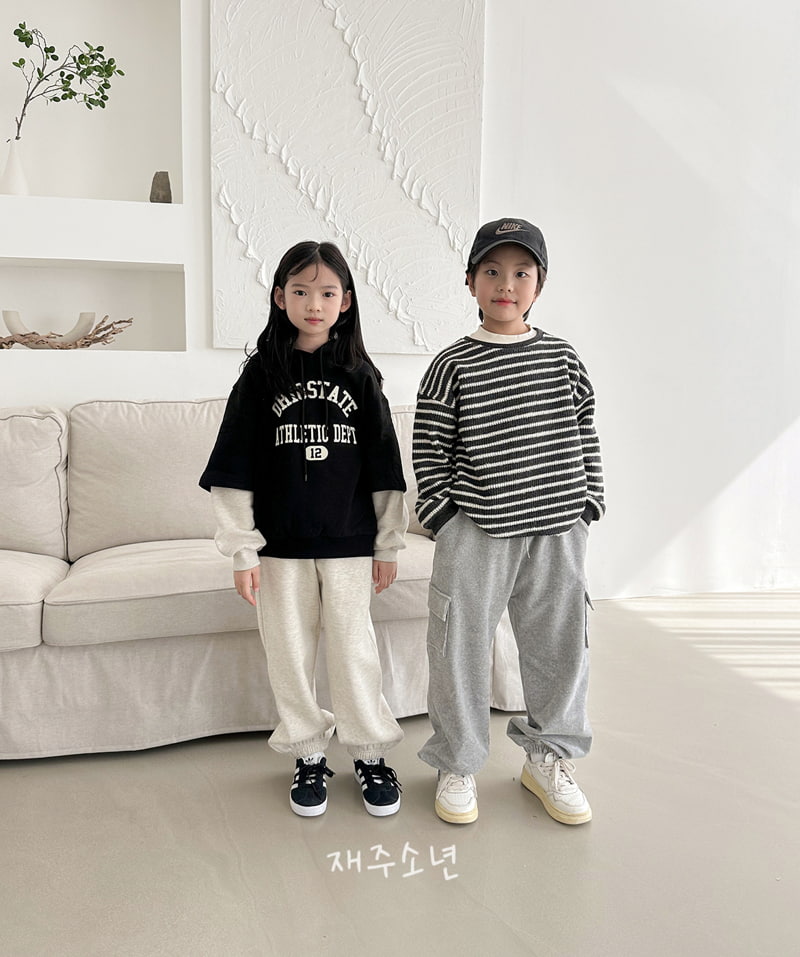 Witty Boy - Korean Children Fashion - #discoveringself - Uni Jogger Pants - 6