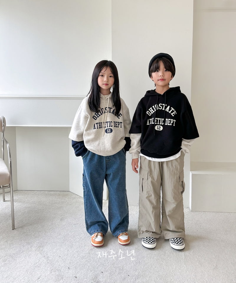 Witty Boy - Korean Children Fashion - #discoveringself - Ohio Hoodie - 2