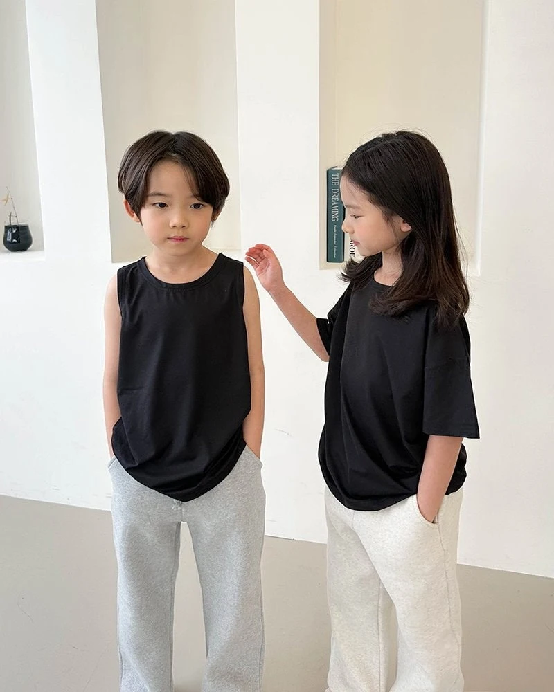 Witty Boy - Korean Children Fashion - #discoveringself - Easy Warm Inner Short Sleeve Tee - 11