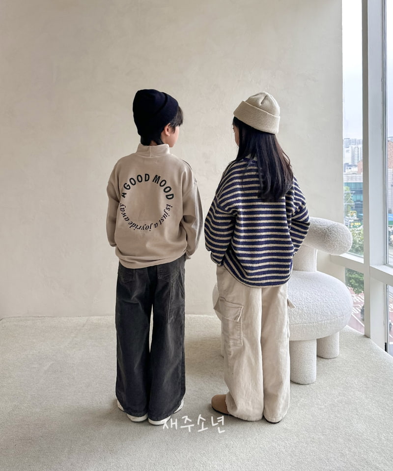 Witty Boy - Korean Children Fashion - #fashionkids - Mood Mockneck Tee - 6