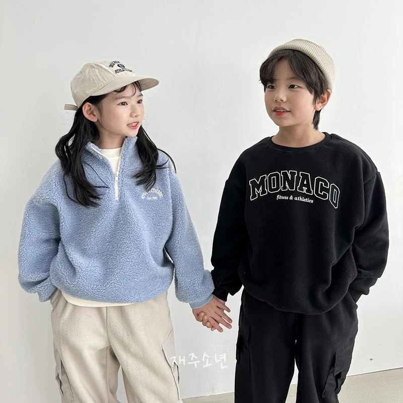 Witty Boy - Korean Children Fashion - #kidsshorts - Monaco Sweatshirt - 5